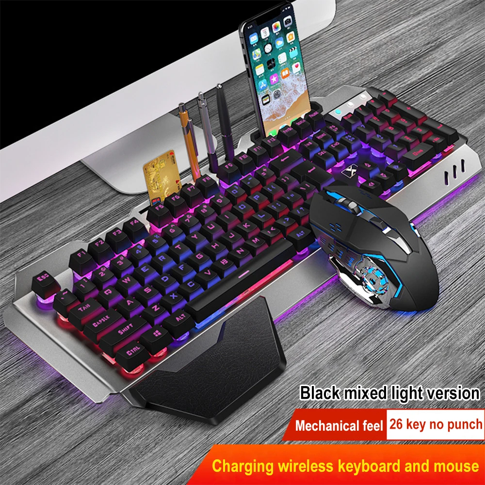 Gaming Keyboard And Mouse Combo - K680 Rechargeable 2.4G wireless keyboard and