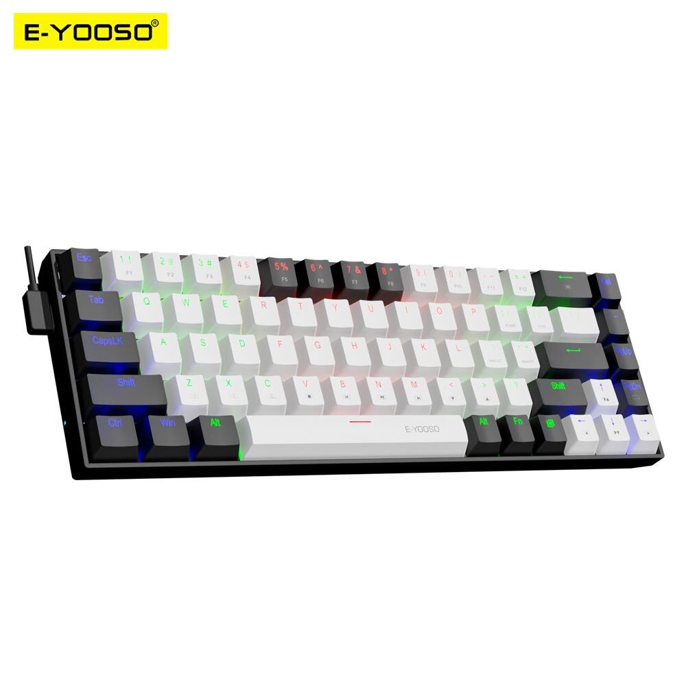 Gaming Keyboard E Yooso - E-YOOSO Z686 USB Mini Slim Mechanical
