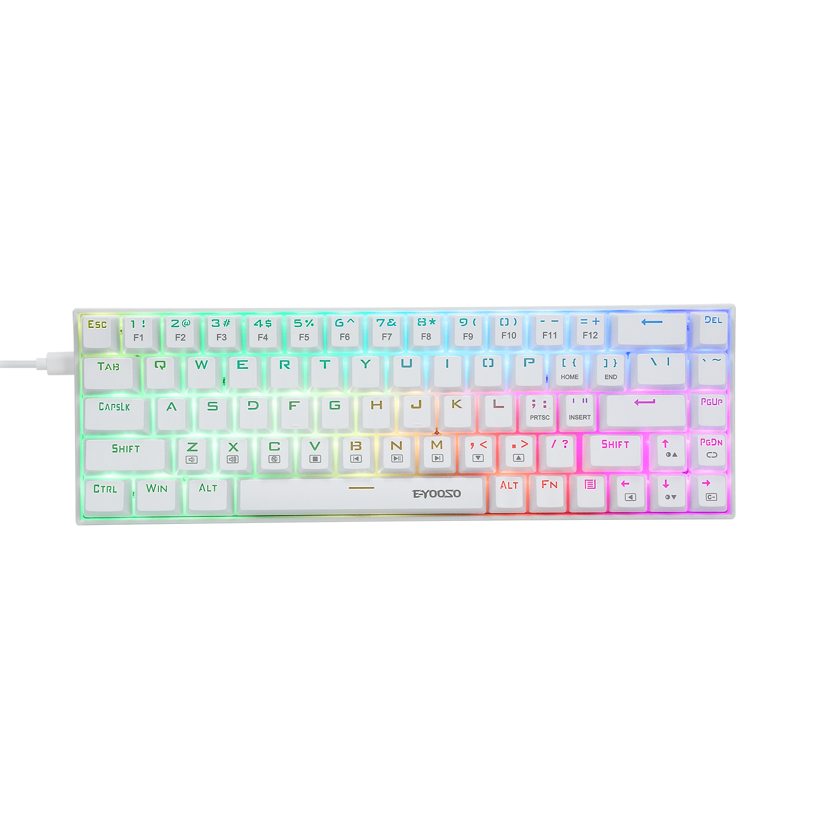 Gaming Keyboard E Yooso - Z-686 60% Mini Mechanical Gaming Keyboard