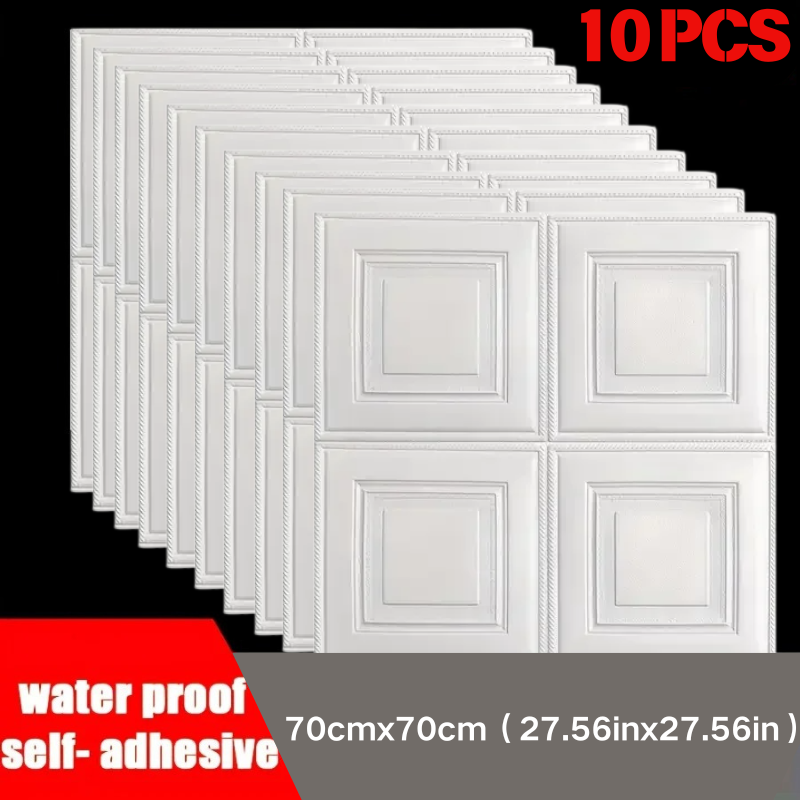 Pe Foam Sheet - 70*70cm anti Collision Waterproof Wallpaper Wall