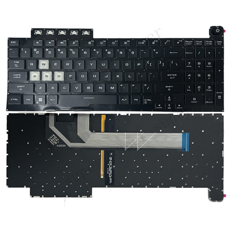 S++ Black US Backlit Keyboard  - Keyboard Gaming Black ulasan dan harga