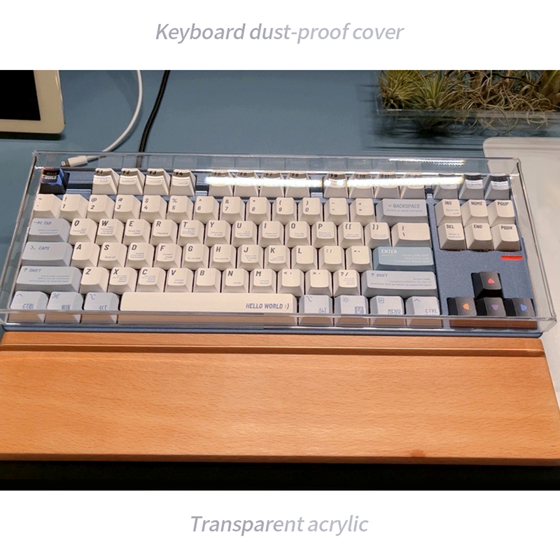 Acrylic Keyboard Clear Protect - Gaming Keyboard Budget ulasan dan harga