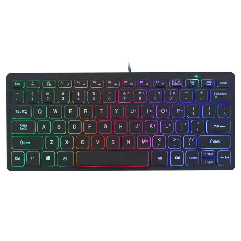 78Keys Wired Mini Keyboard, Ch - Gaming Keyboard Budget ulasan dan harga
