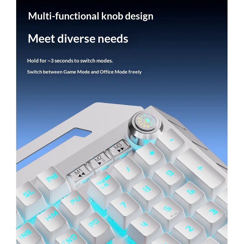 Eweadn Tk900 Wireless Gaming M - Gaming Keyboard Blue Switches ulasan dan harga