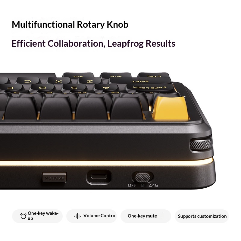 MCHOSE K99 V3 Customizable Mec - Gaming Keyboard Mechanical Wireless ulasan dan harga