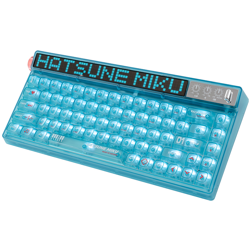 Anime Hatsune Miku Series Mech - Gaming Keyboard Mechanical Wireless ulasan dan harga