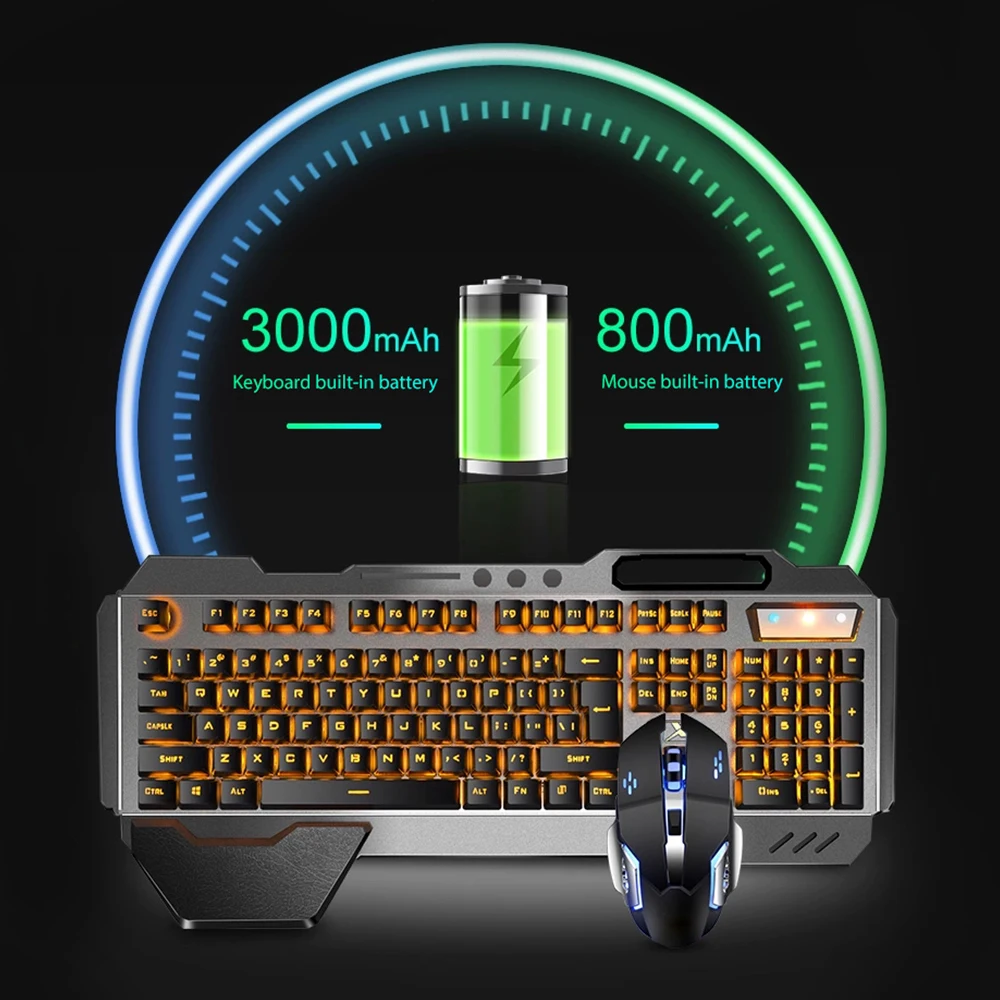 K680 Rechargeable 2.4G wireles - Gaming Keyboard And Mouse Combo ulasan dan harga