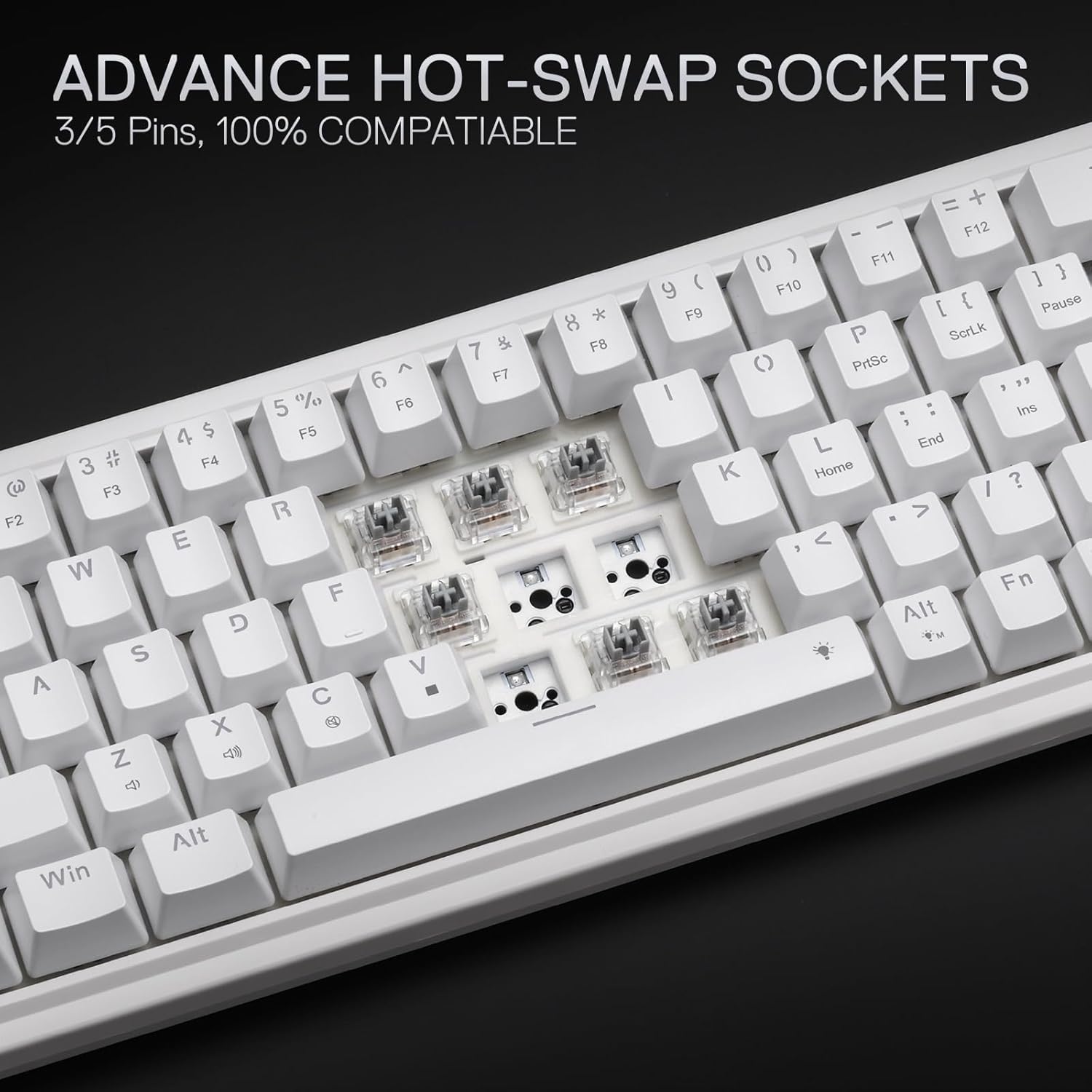 Redragon K709 65% Wired Gasket - Gaming Keyboard No Noise ulasan dan harga