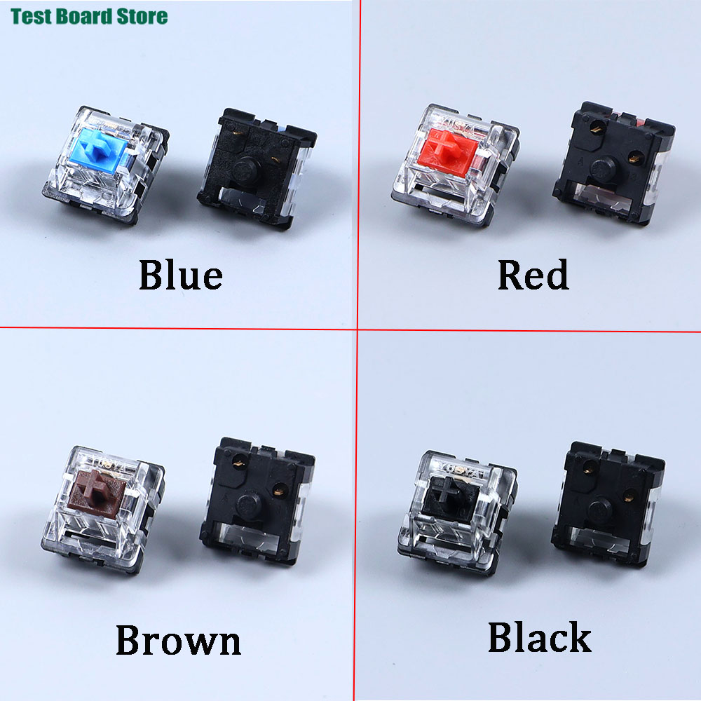 2Pin Clicky Linear Tactile Sil - Gaming Keyboard Blue Switches ulasan dan harga
