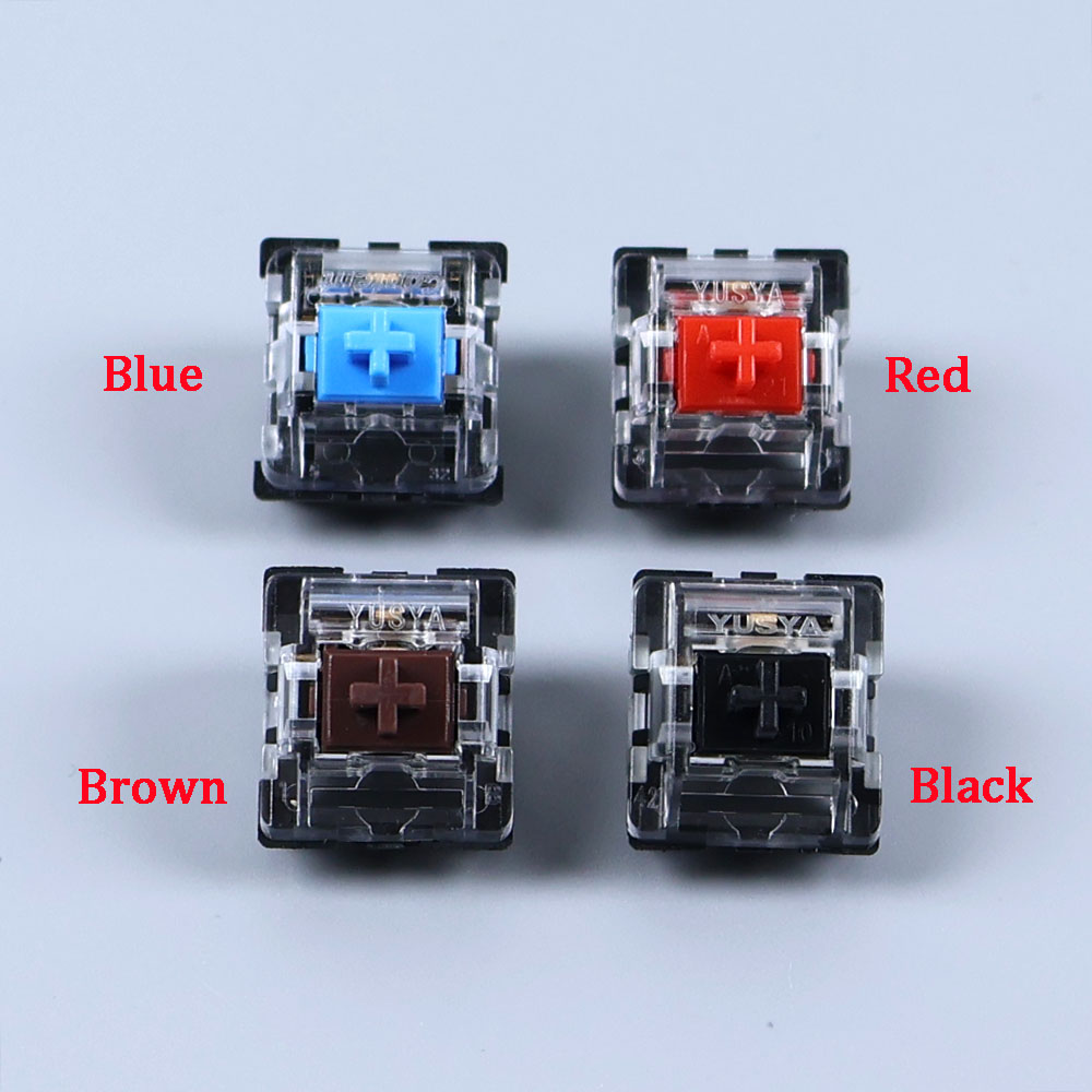 2Pin Clicky Linear Tactile Sil - Gaming Keyboard Blue Switches ulasan dan harga