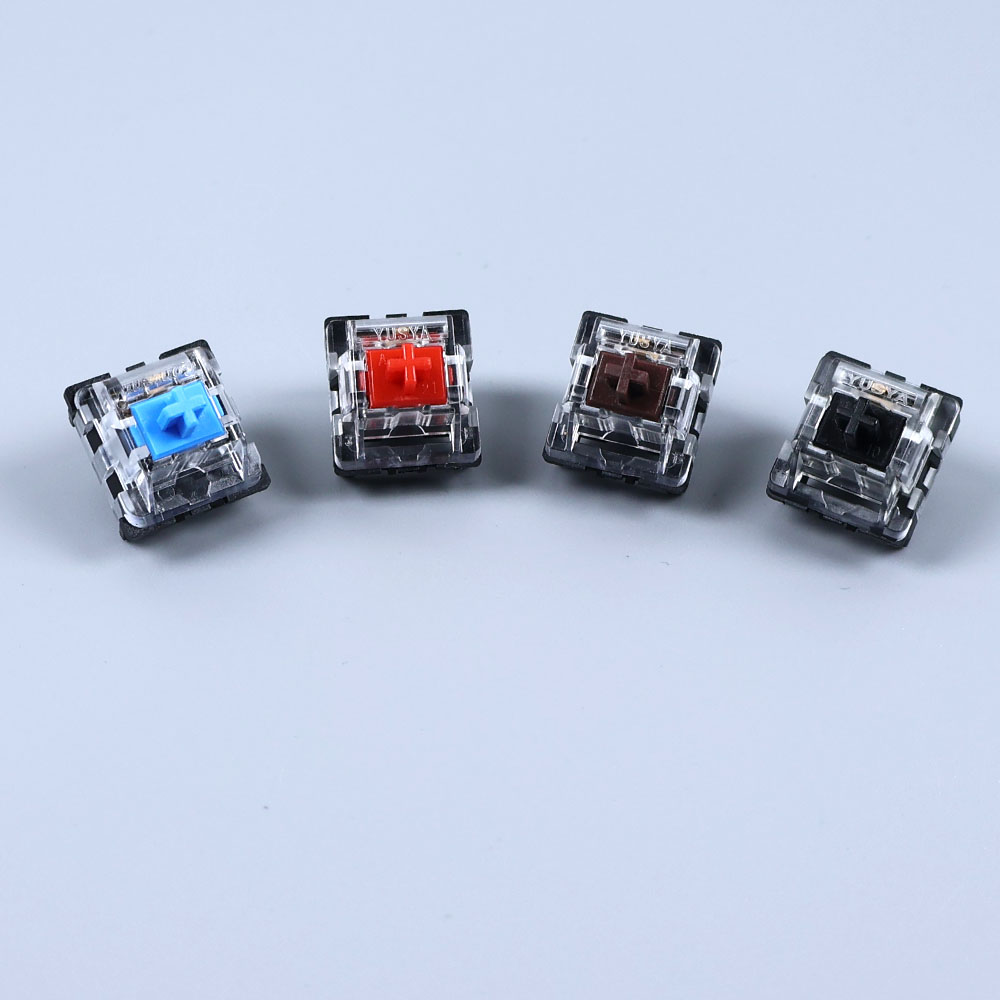 2Pin Clicky Linear Tactile Sil - Gaming Keyboard Blue Switches ulasan dan harga