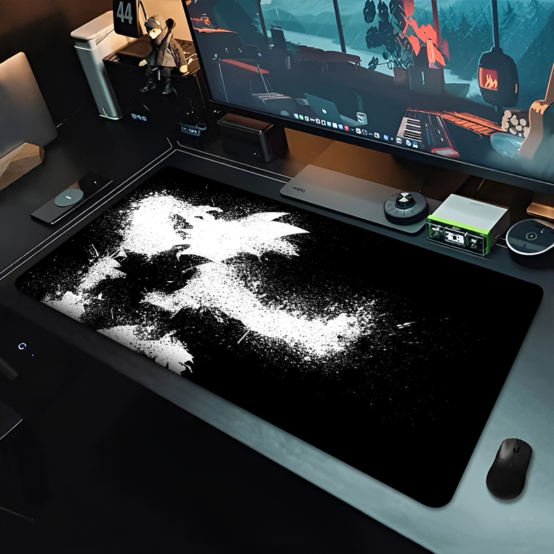 DBZ Black Anime Mouse Pad Drag - Keyboard Gaming Black ulasan dan harga
