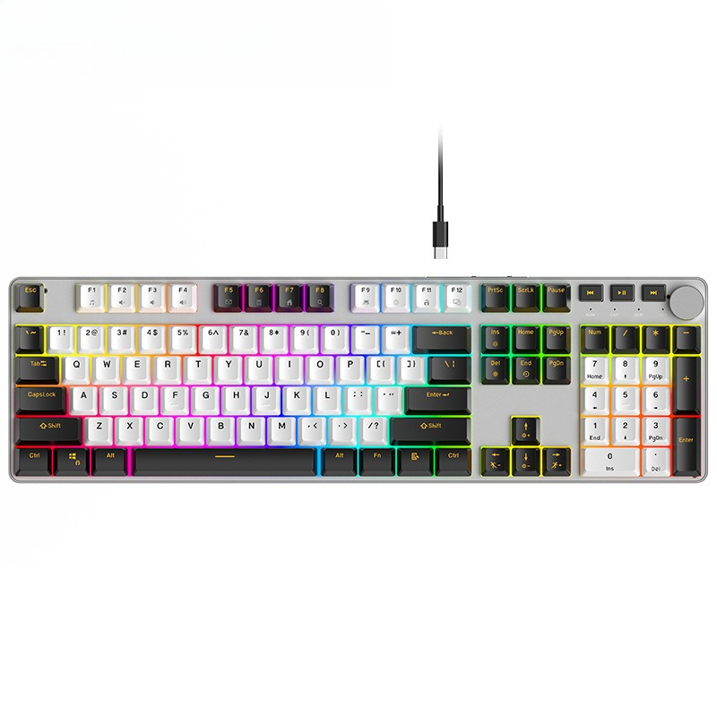 E-sports Mechanical Keyboard A - Gaming Keyboard No Noise ulasan dan harga