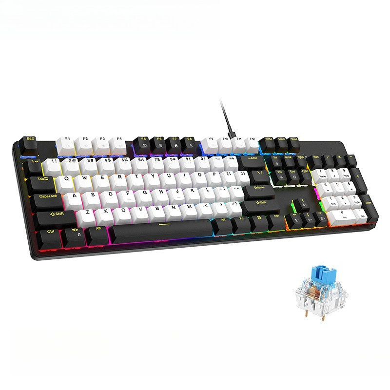 E-sports Mechanical Keyboard A - Gaming Keyboard No Noise ulasan dan harga