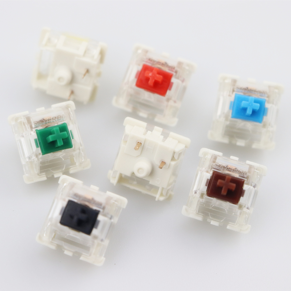 Gateron SMD Switches black red - Gaming Keyboard Blue Switches ulasan dan harga
