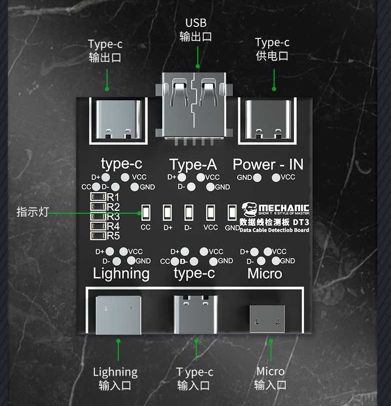 MECHANIC DT3 Data Cable Detect - Mechanical Switch Tester ulasan dan harga