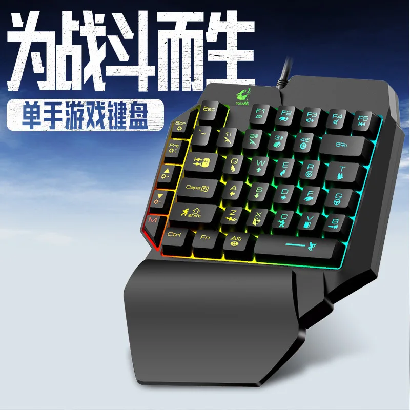 K15 one-handed keyboard Gun Go - Gaming Keyboard Ebay ulasan dan harga