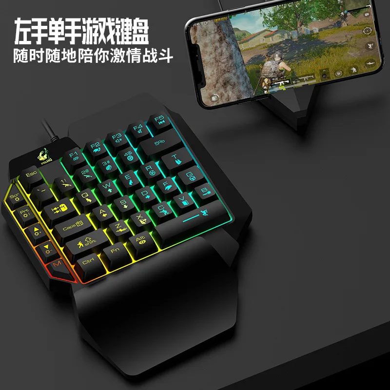 K15 one-handed keyboard Gun Go - Gaming Keyboard Ebay ulasan dan harga