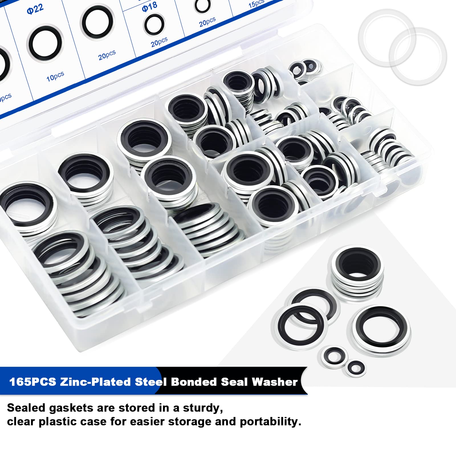 Metric Zinc-Plated Steel Self- - Gasket Mount Kit ulasan dan harga