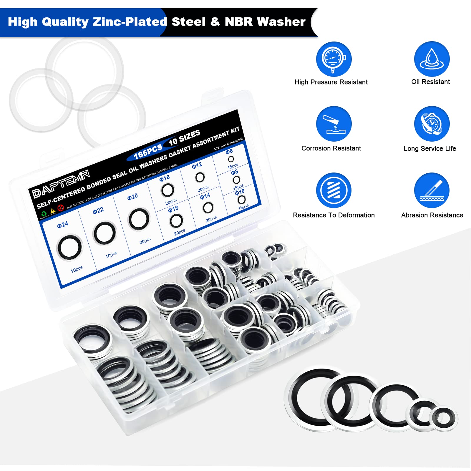 Metric Zinc-Plated Steel Self- - Gasket Mount Kit ulasan dan harga