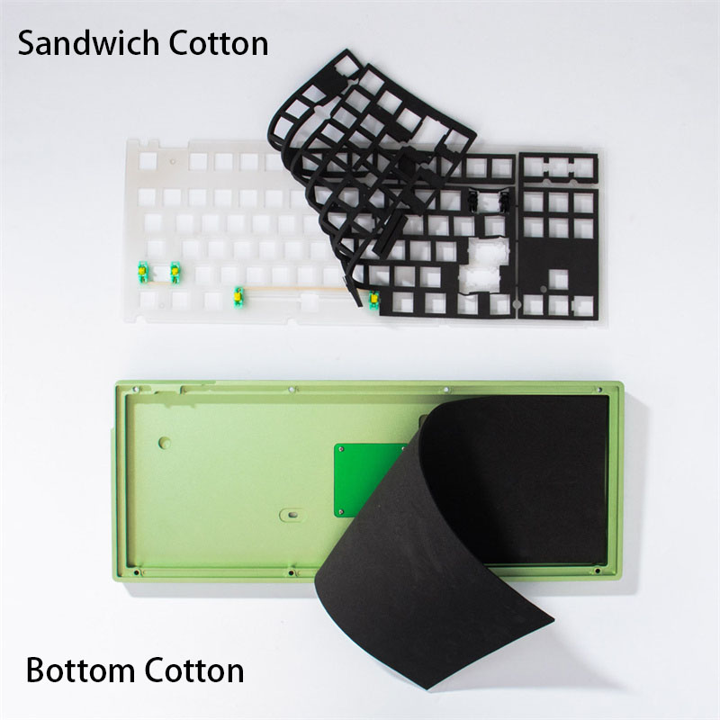 Mechanical Keyboard Sandwich C - Gaming Keyboard No Noise ulasan dan harga