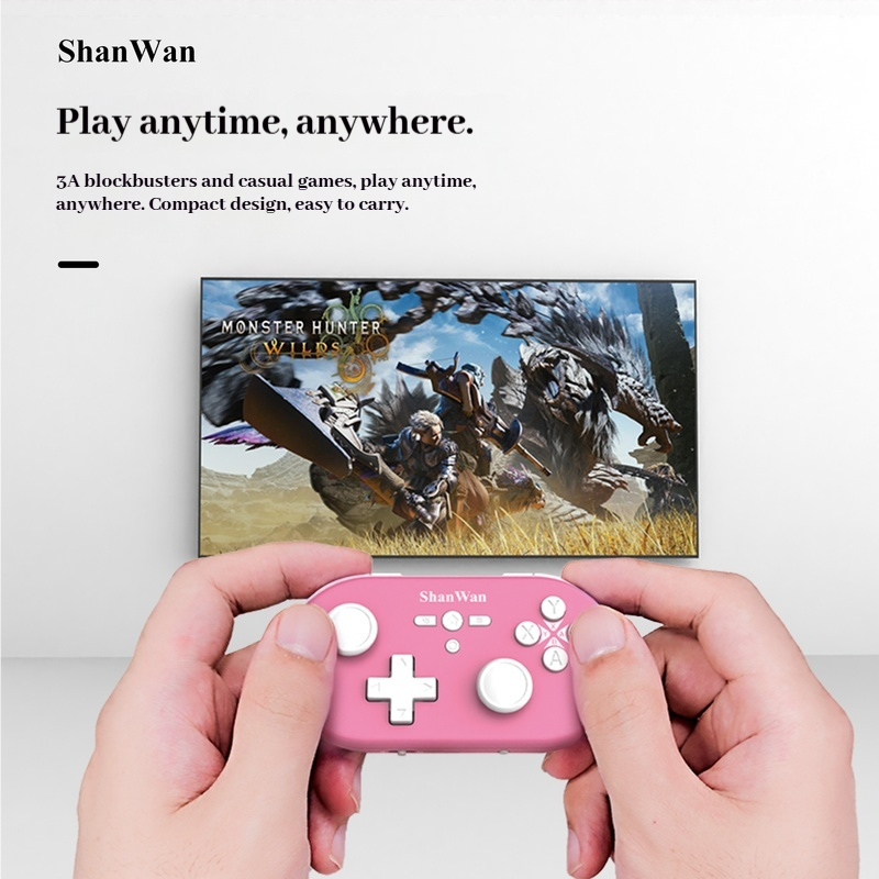 Upgraded Shanwan Q37pro Mini P - Gaming Keyboard Mechanical Wireless ulasan dan harga