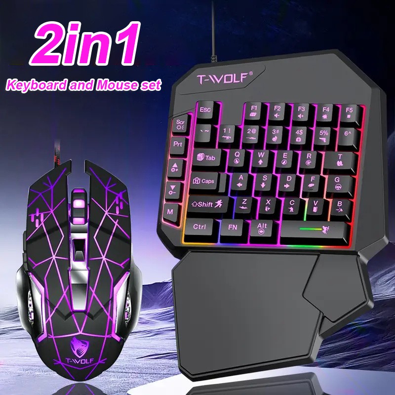 FocusOnPC TF900 2-in-1 Mobile  - Gaming Keyboard And Mouse Combo ulasan dan harga