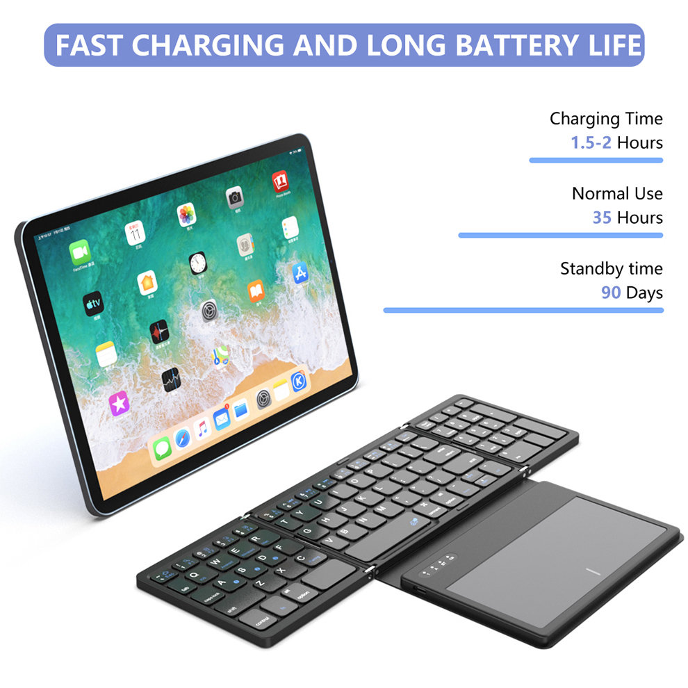BOW Foladable Bluetooth Keyboa - Gaming Keyboard Budget ulasan dan harga