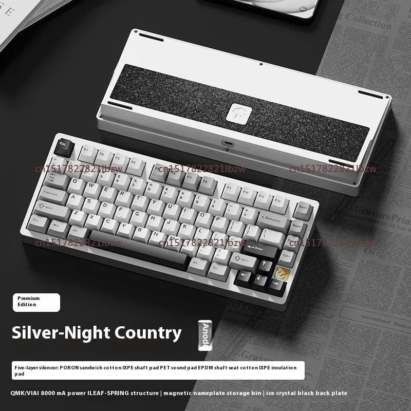 75 E-sports Mechanical Keyboar - Gaming Keyboard Mechanical Wireless ulasan dan harga