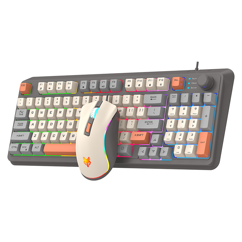 K820 USB Wired Game Keyboard M - Gaming Keyboard And Mouse Combo ulasan dan harga