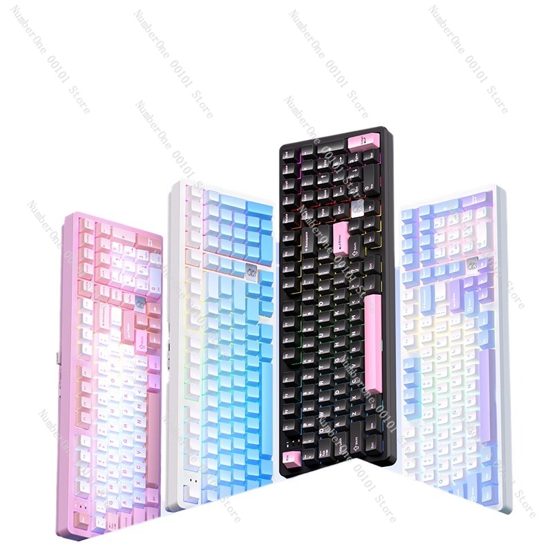 Aluminum Alloy Mechanical Keyb - Gaming Keyboard Mechanical Wireless ulasan dan harga