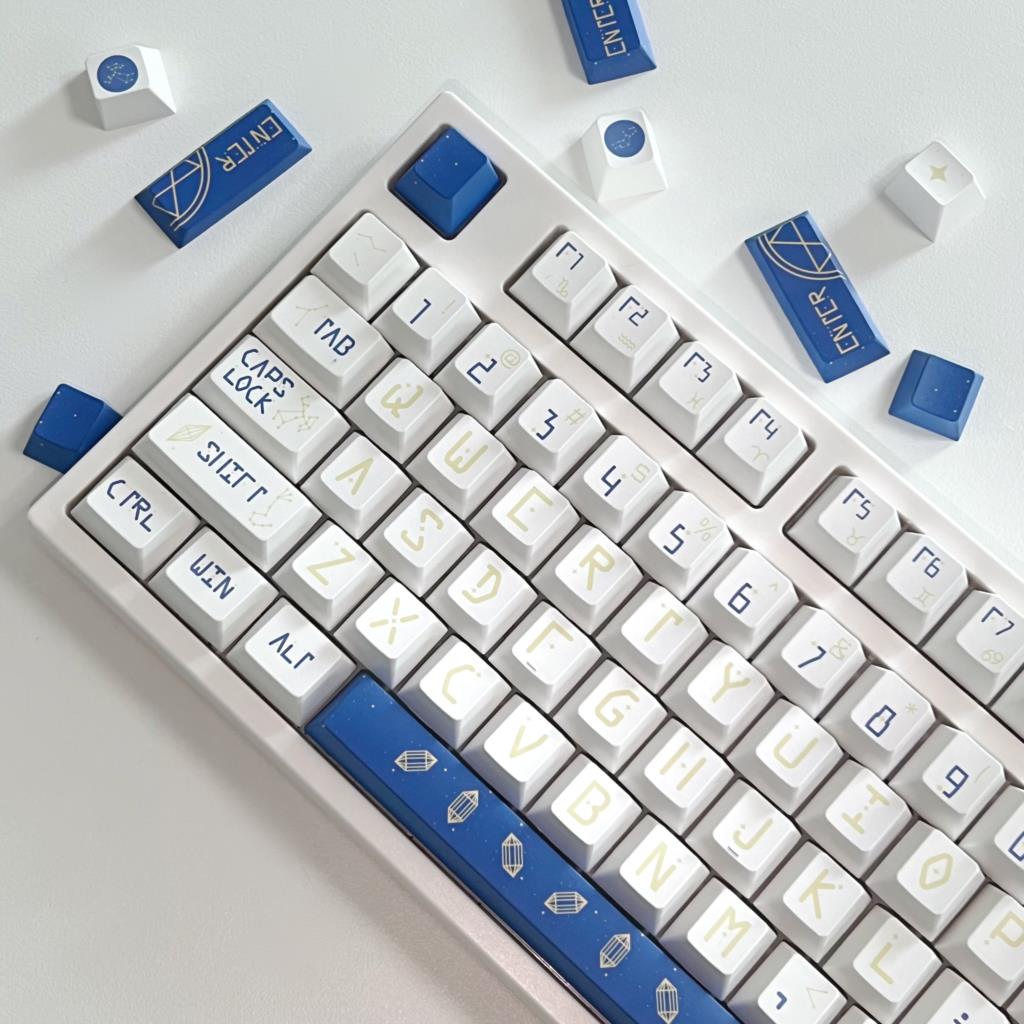 132 Keys Constellation Cherry  - Gaming Keyboard Blue Switches ulasan dan harga