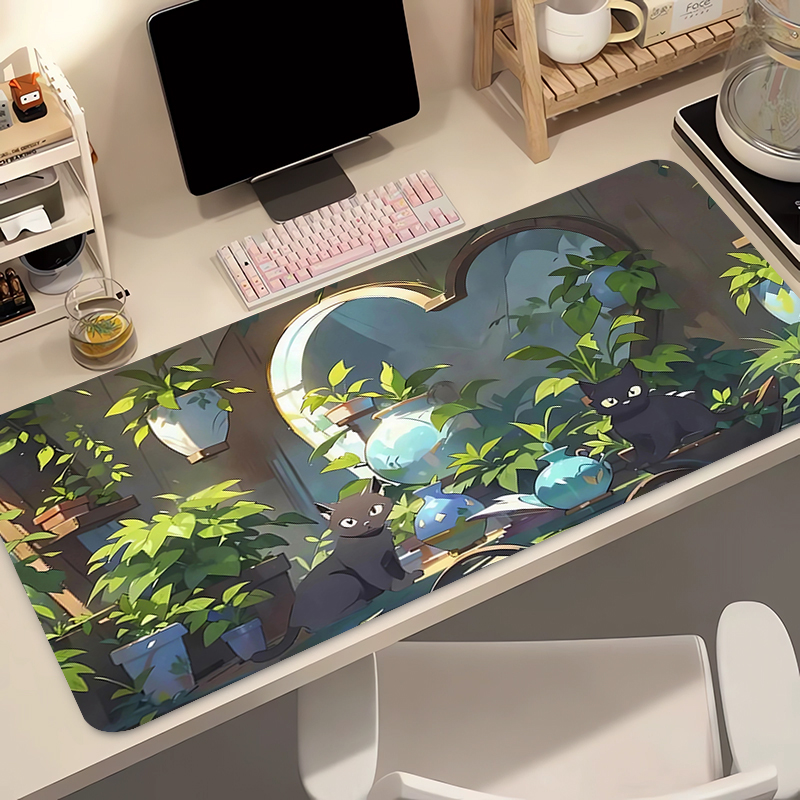 Kawaii Black Cat Silicone Soft - Keyboard Gaming Black ulasan dan harga