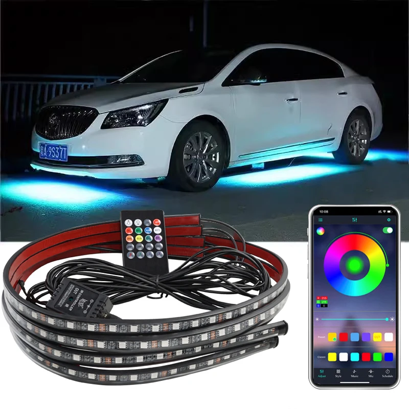 RGB Flexible LED Light bar Car - Rgb Underglow Strip ulasan dan harga