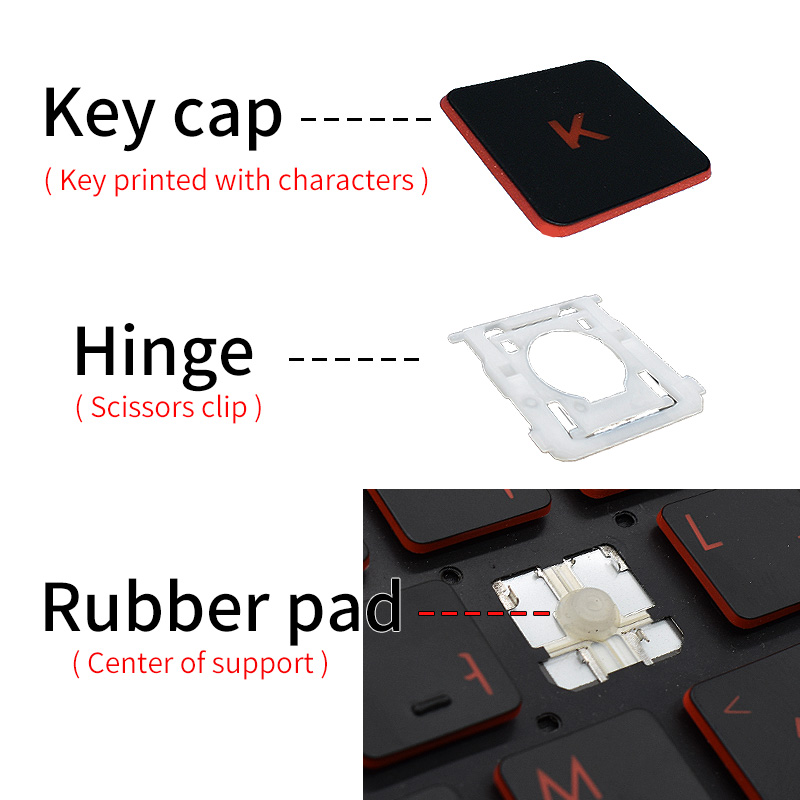 Replacement Key Cap&Hinge For  - Gaming Keyboard E Yooso ulasan dan harga